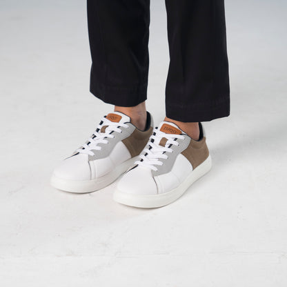 Zuqo Mens Sneaker Pulse : Moca