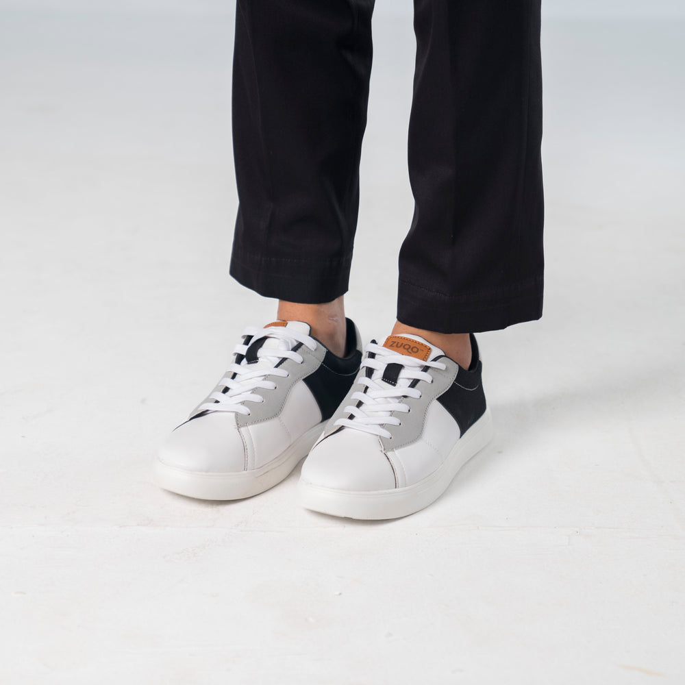 Zuqo Mens Sneaker Pulse : Black