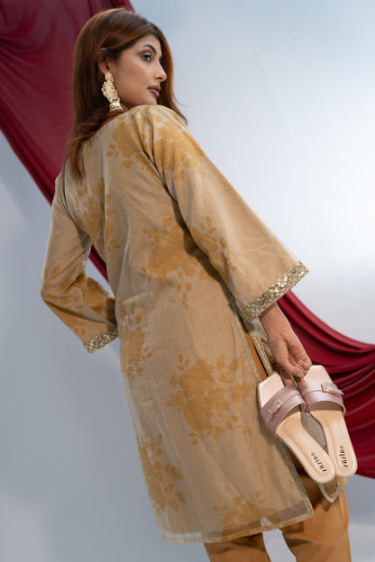 Zazla Women’s Heels – Metallic Luxe