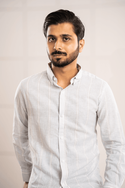 Full Sleeve Shirt | Ice - Telaa