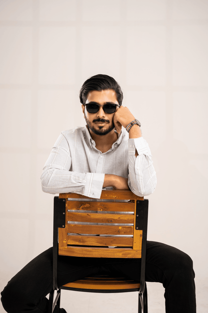 Full Sleeve Shirt | Ice - Telaa