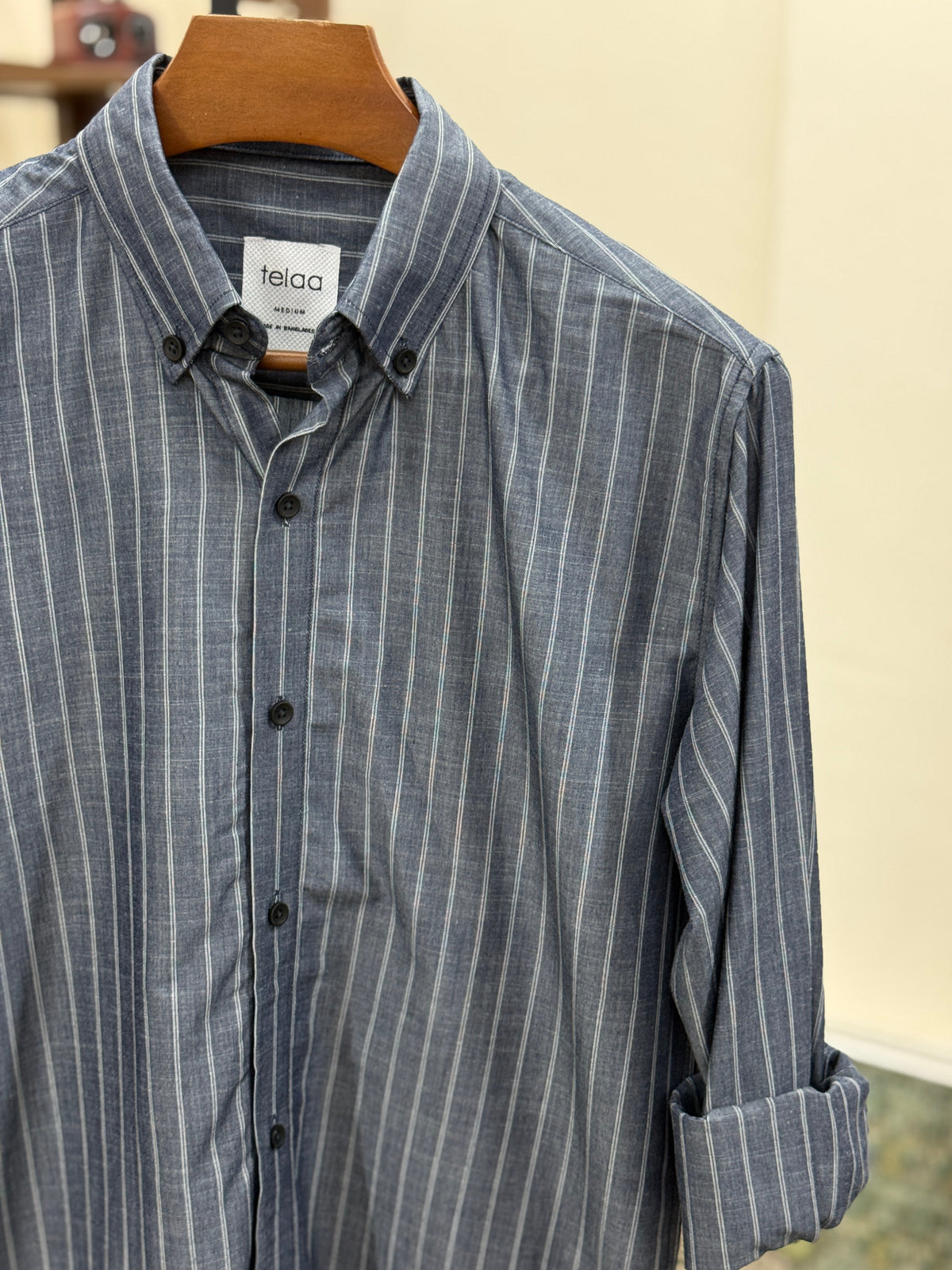 Full Sleeve Shirt | Slate Stripe