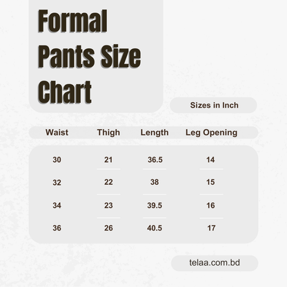 Straight Cut Formal Pants | Grey Pinstripe
