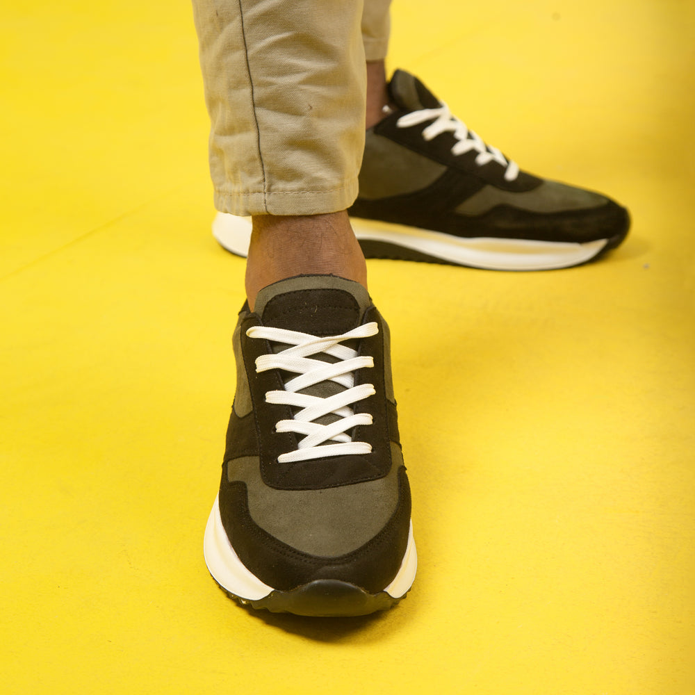 Zuqo Men's Sneaker : Urban - Olive Black product image 1