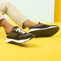 Zuqo Men's Sneaker  : Urban - Olive Black