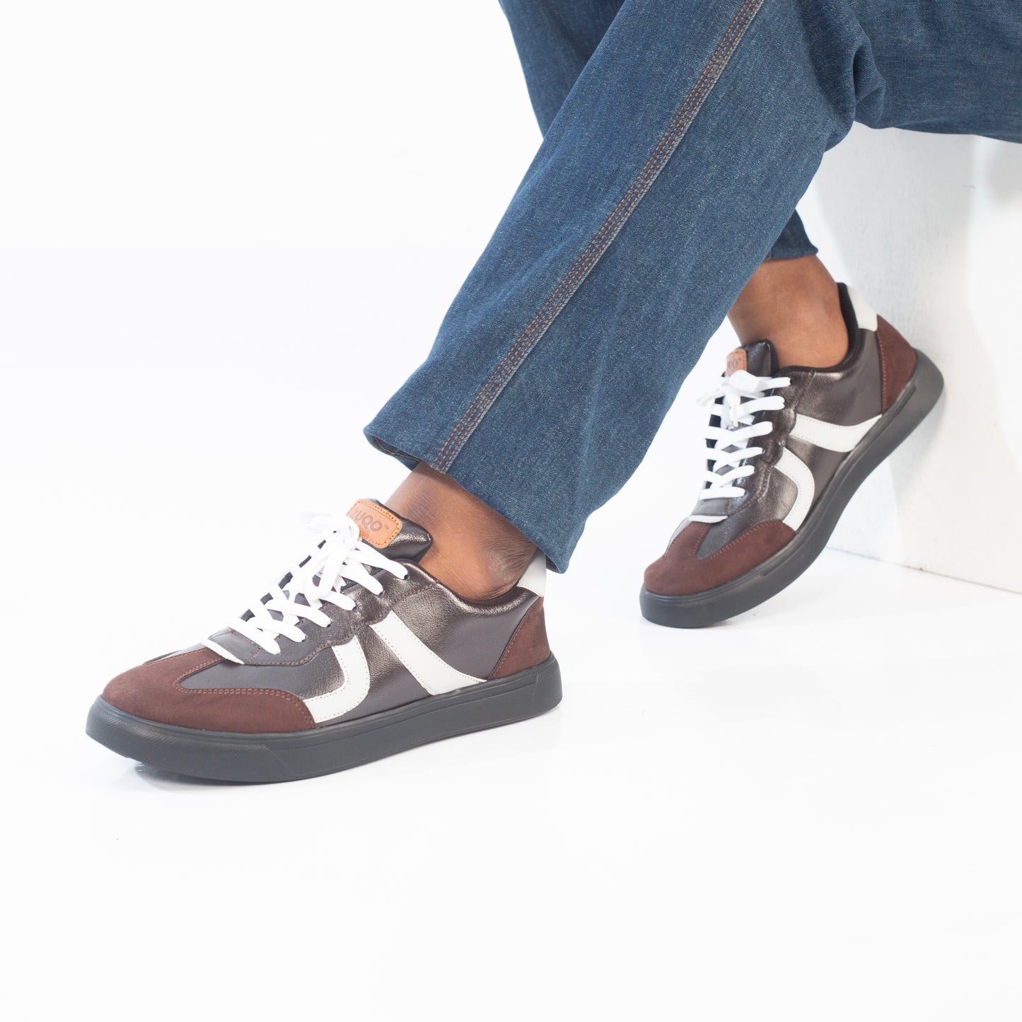 Zuqo Men's Sneaker : Prime Coffee