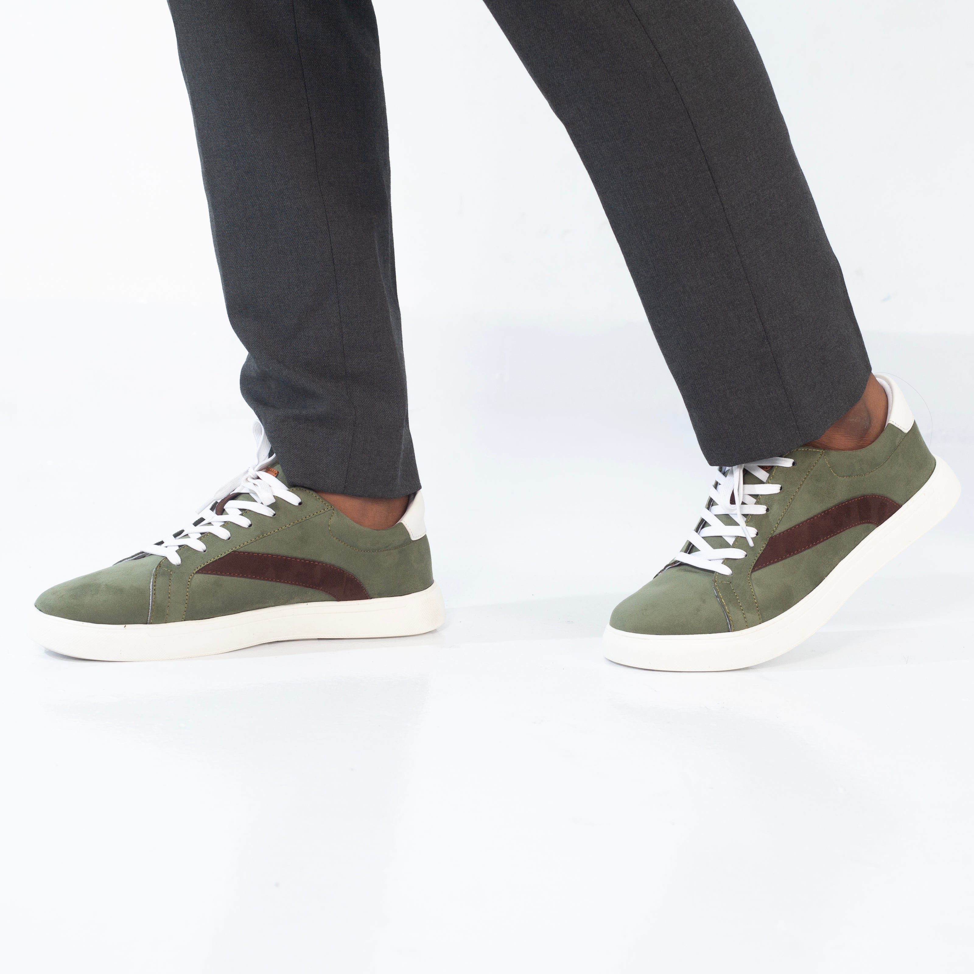 Zuqo Men's Sneaker : Metro - Olive