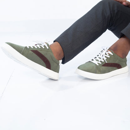 Zuqo Men's Sneaker : Metro - Olive