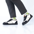 Zuqo Men's Sneaker : Prime White Black
