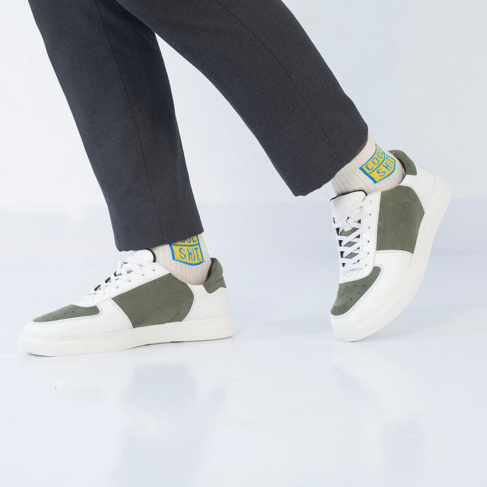 ZUQO Drip Olive men’s sneaker product image