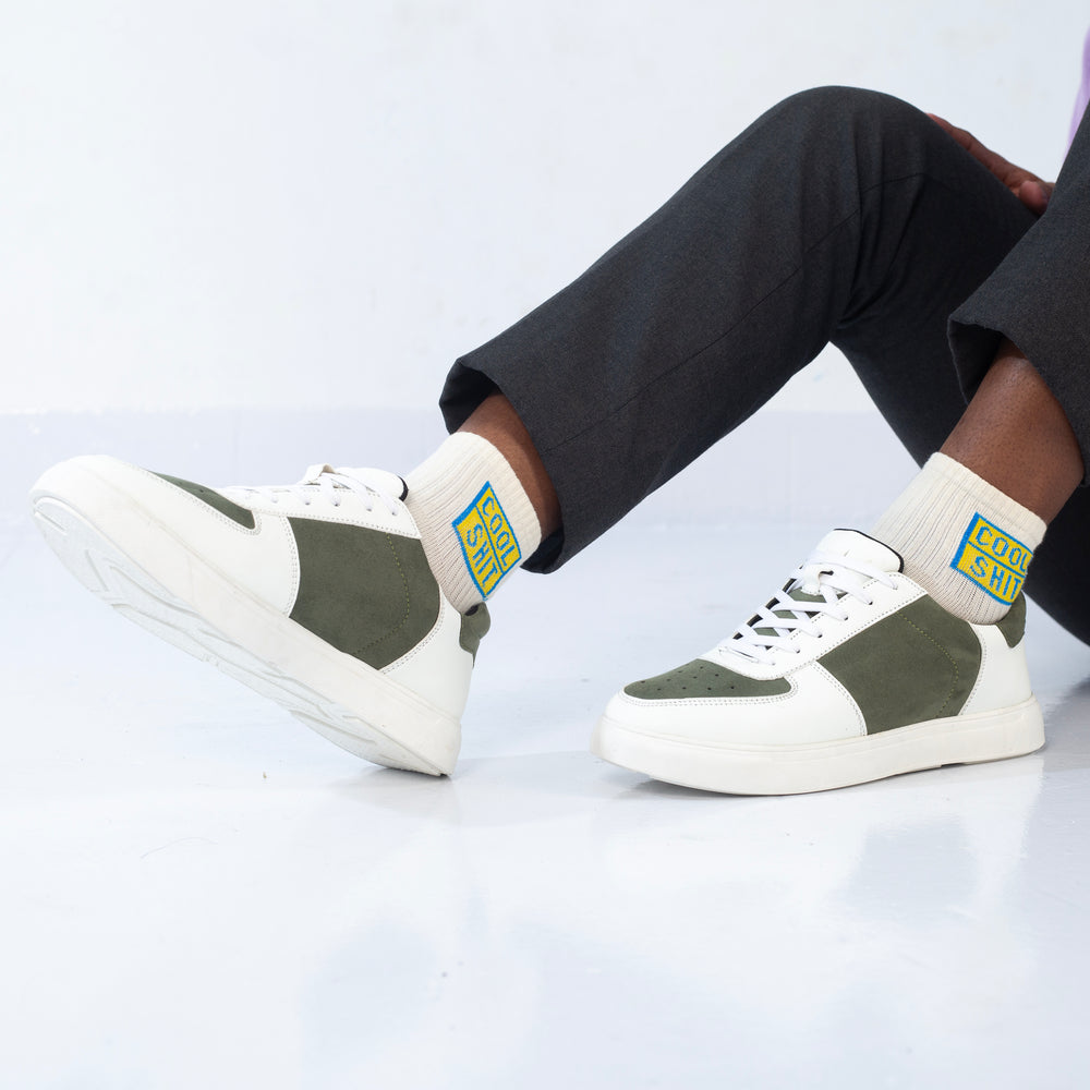 Zuqo Men's Sneaker : Drip - Olive product image 1
