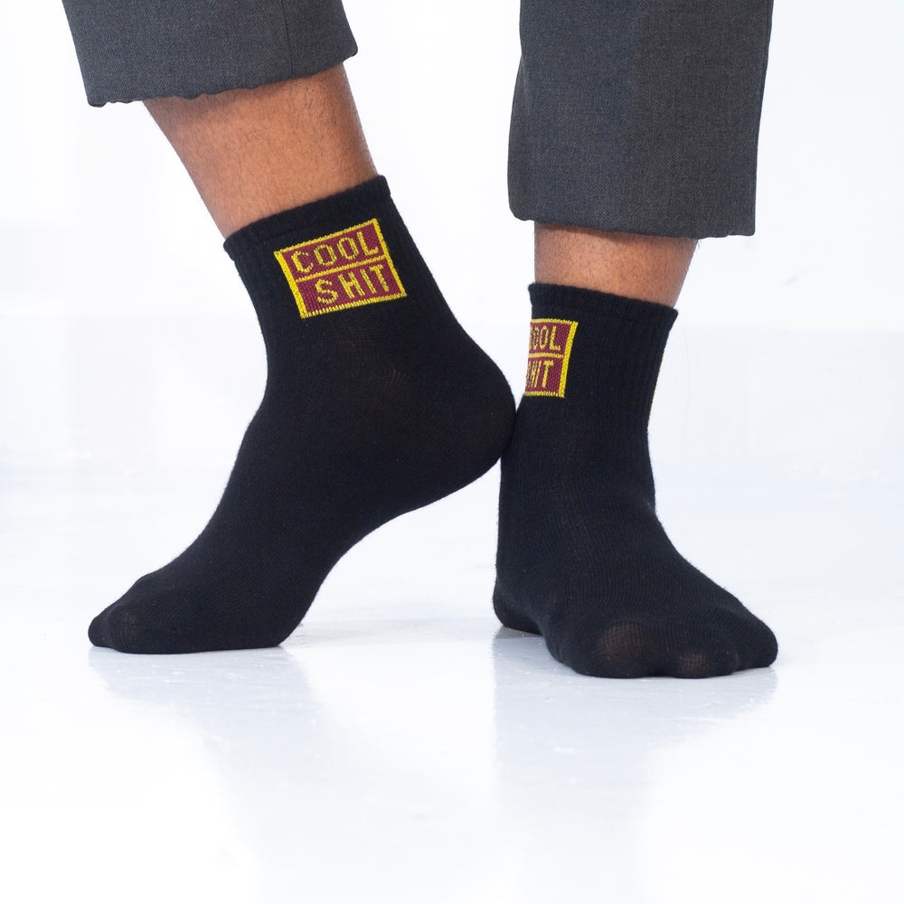 Cool Shit Socks - Black product image 1