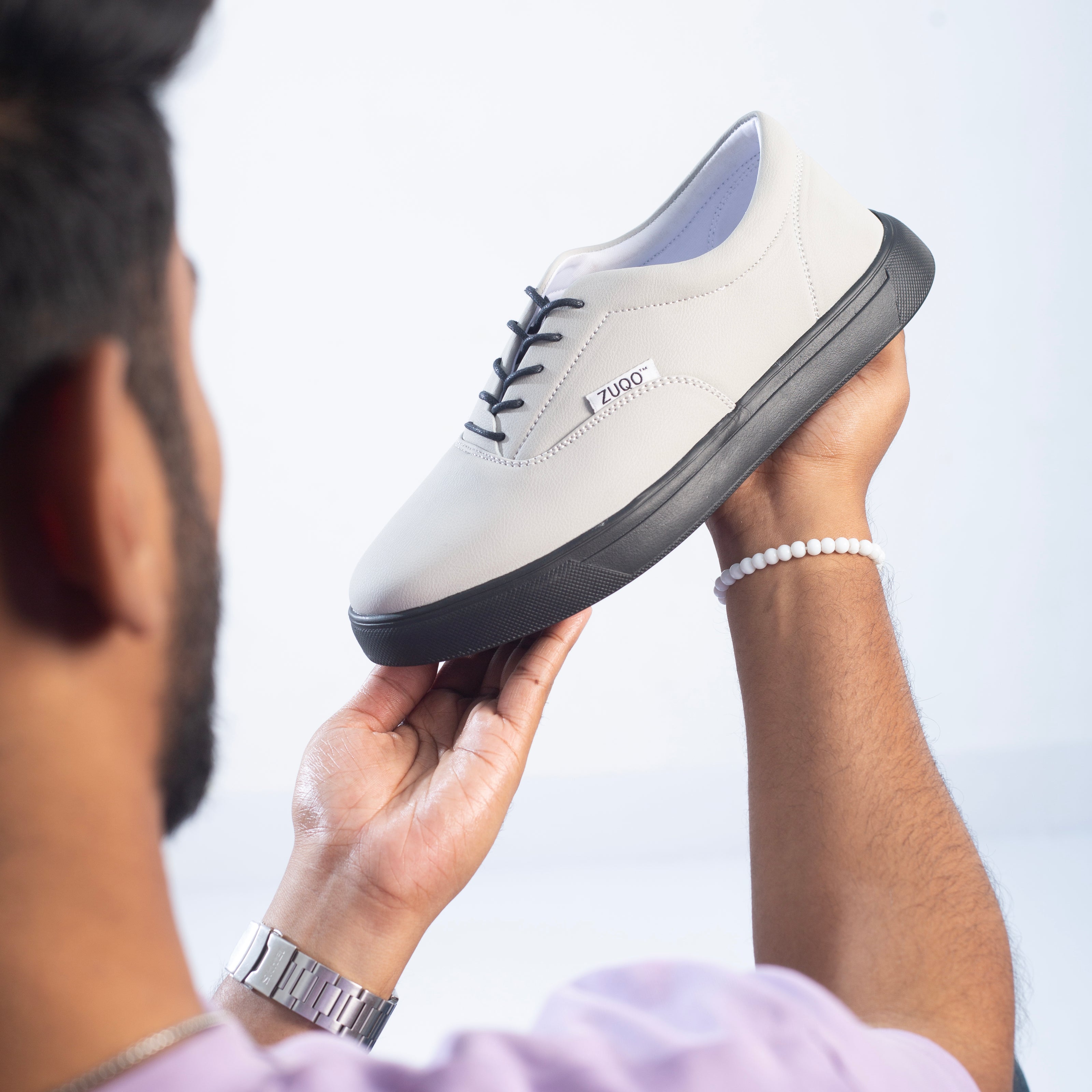 Zuqo Men's Sneaker : Legacy  Ash