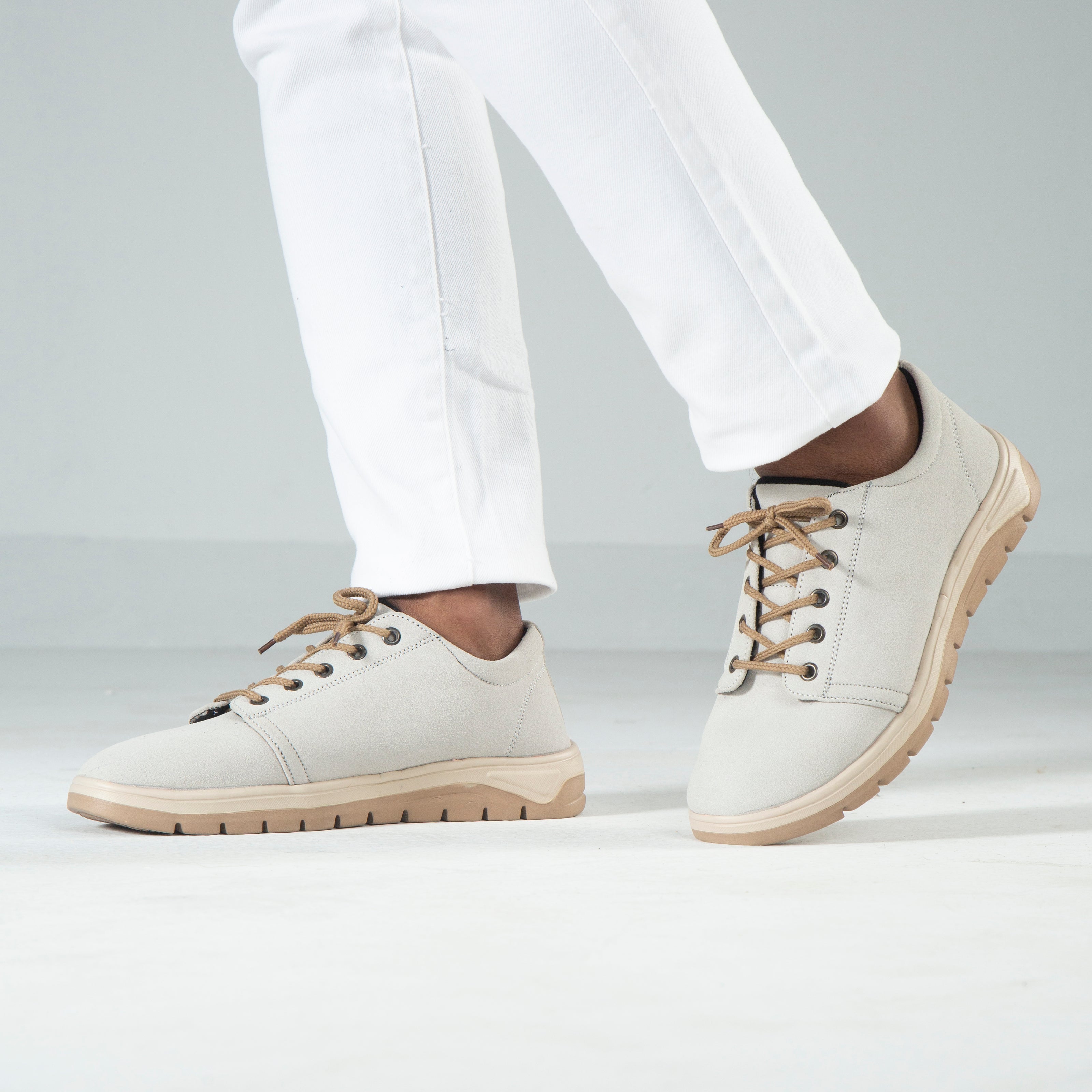 Zuqo Mens Sneaker Saga- Caramel