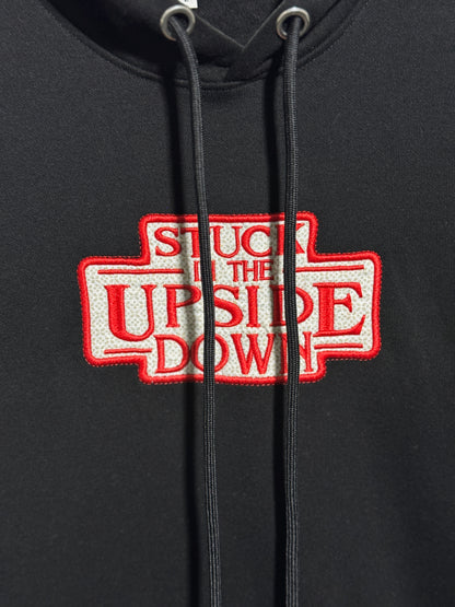 Zuqo Men's Hoodie  -  Upside Down ( Black )