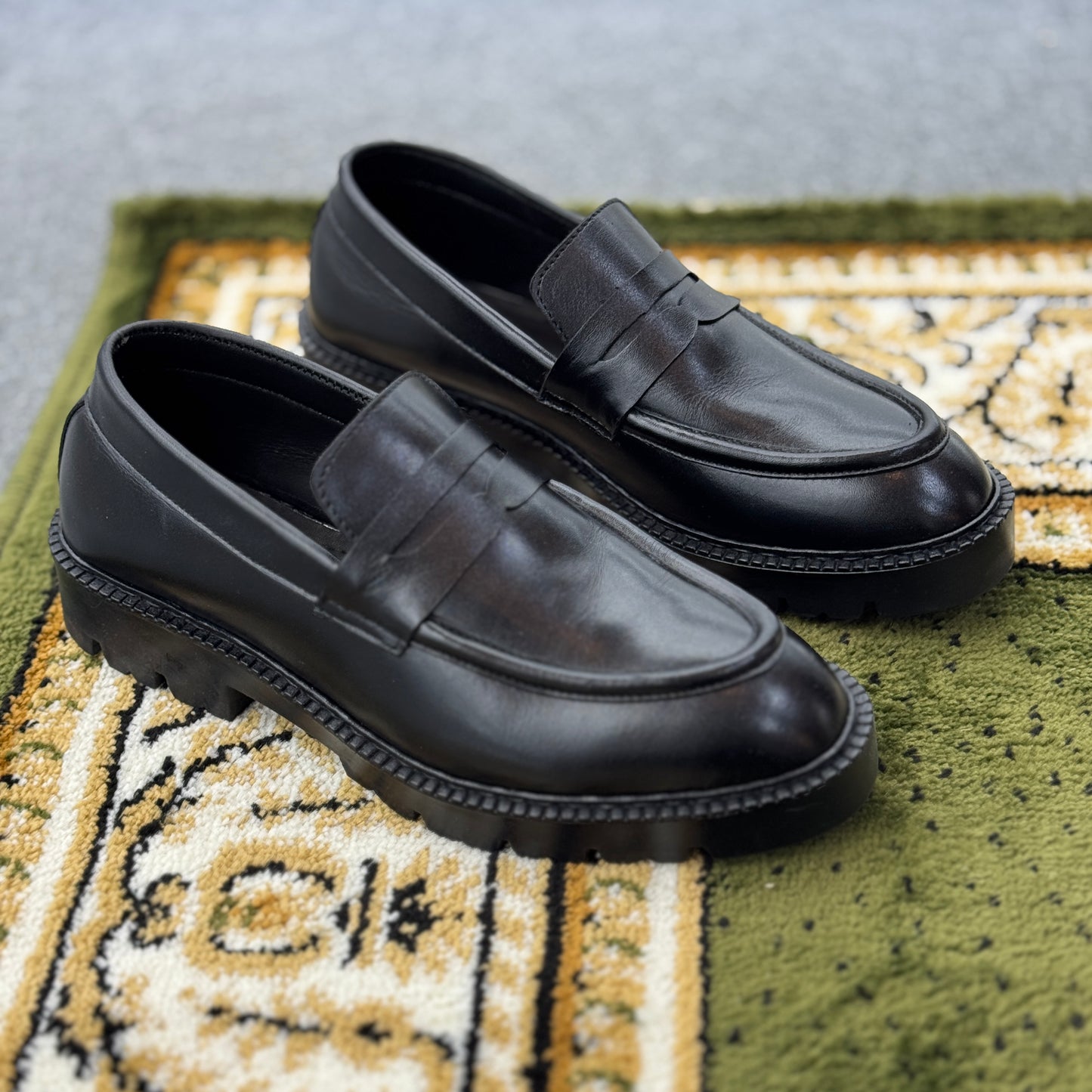 Verona Chunky Loafer  - Black