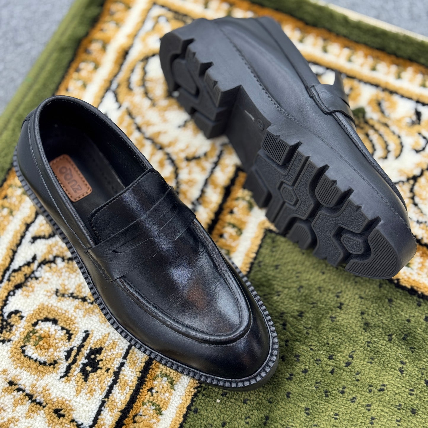 Verona Chunky Loafer  - Black