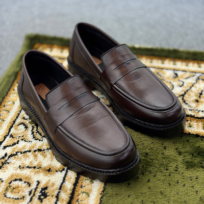 Verona Chunky Loafer  - Dark Brown