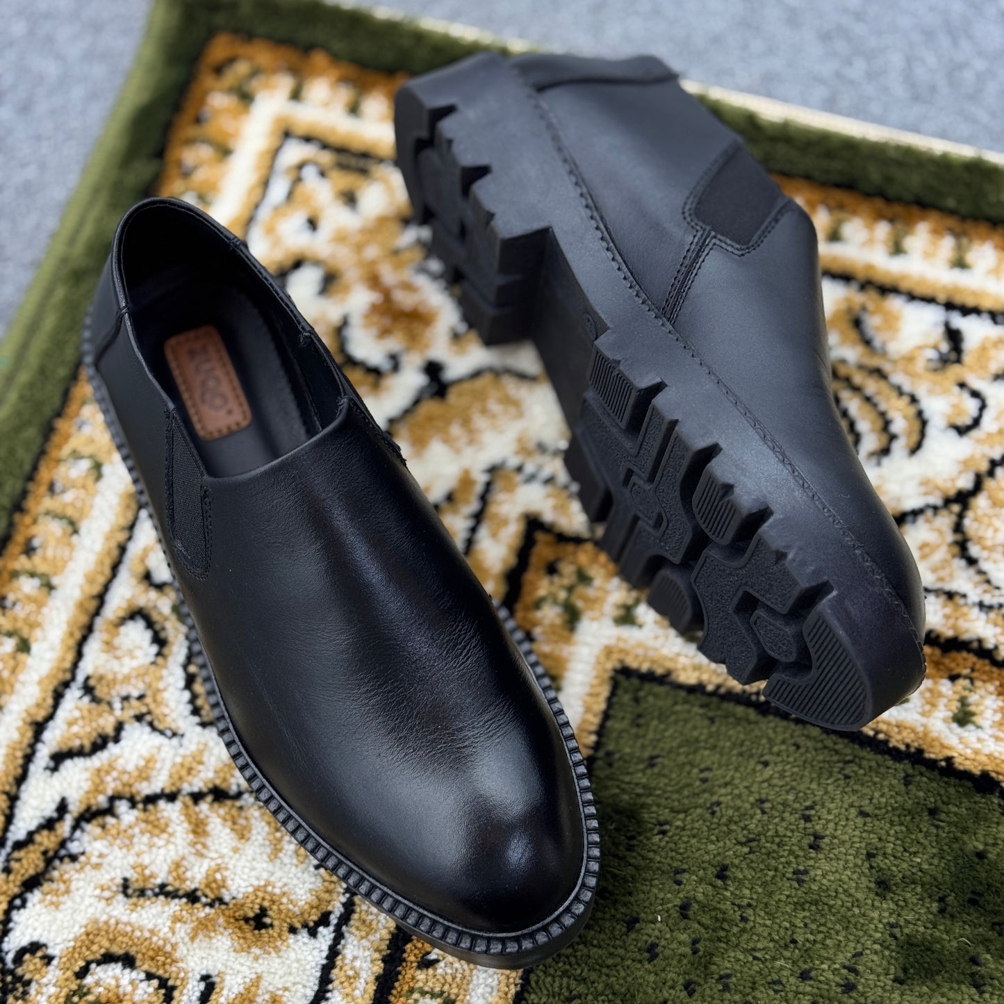 Verona Chunky Loafer  - Noir Black