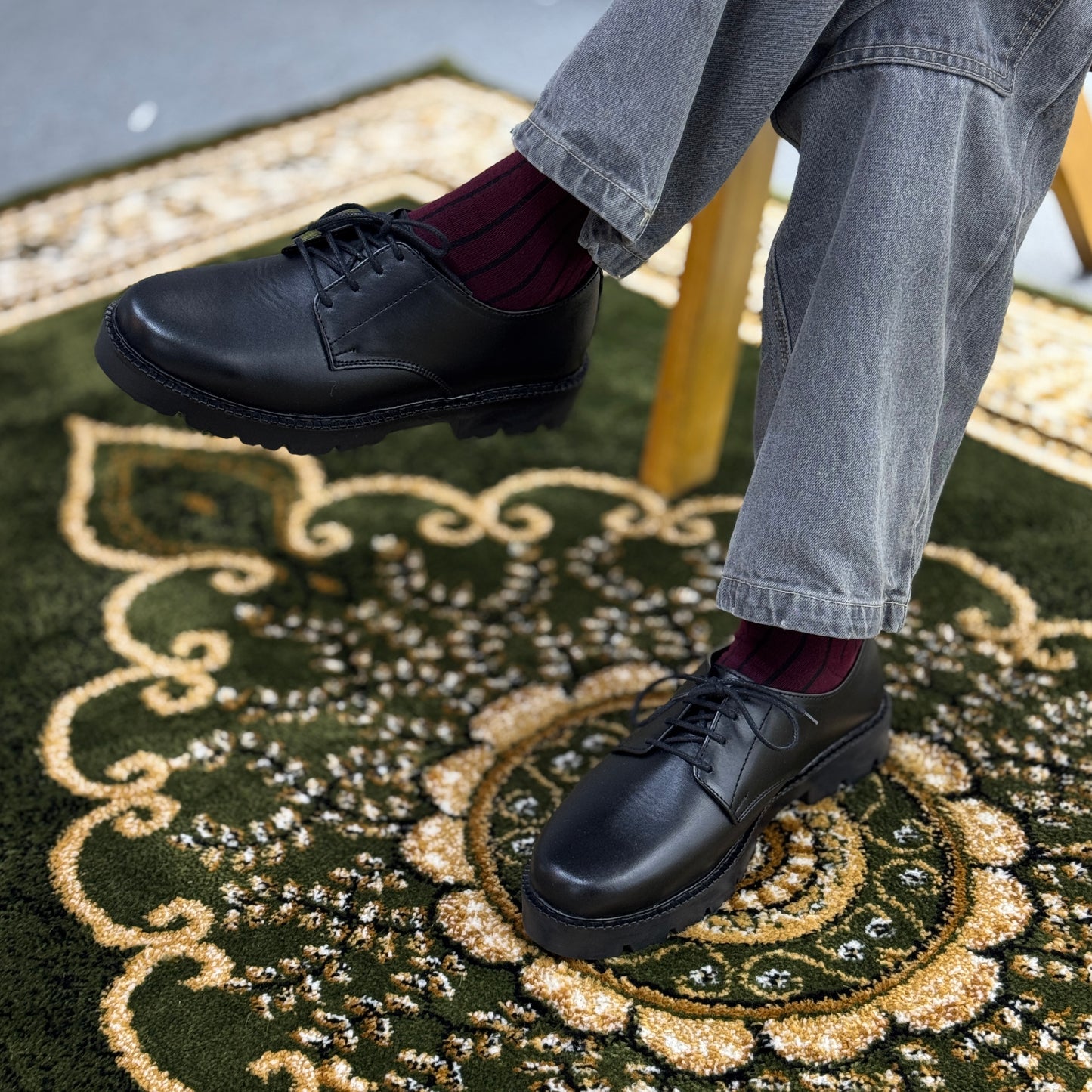 Verona Chunky Loafer  - Jet Black