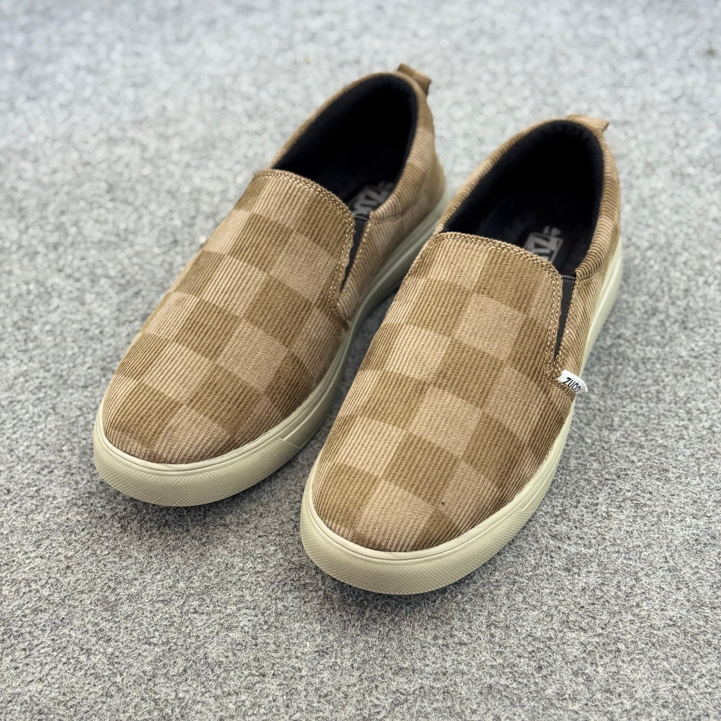 Zuqo Men's Sneaker  - Chess  Mocha