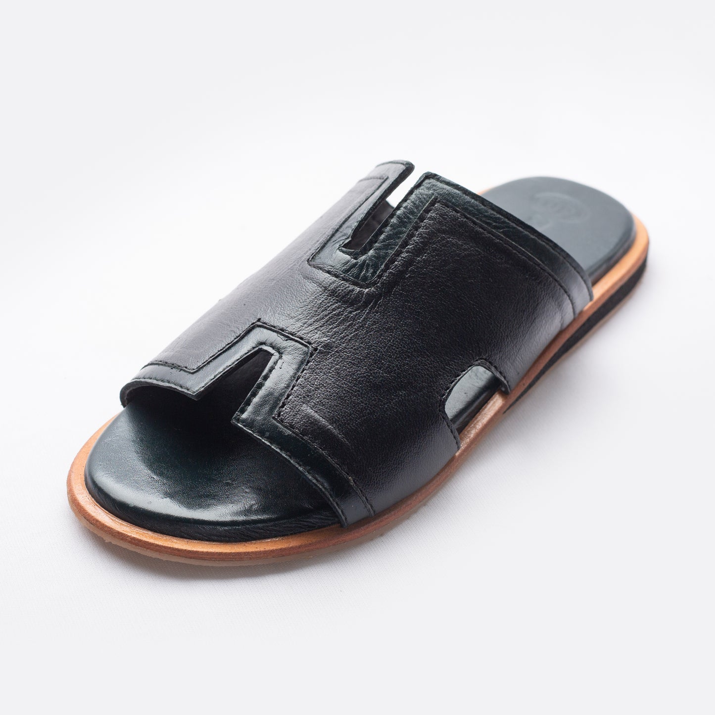 Zen Black- Leather Sandal