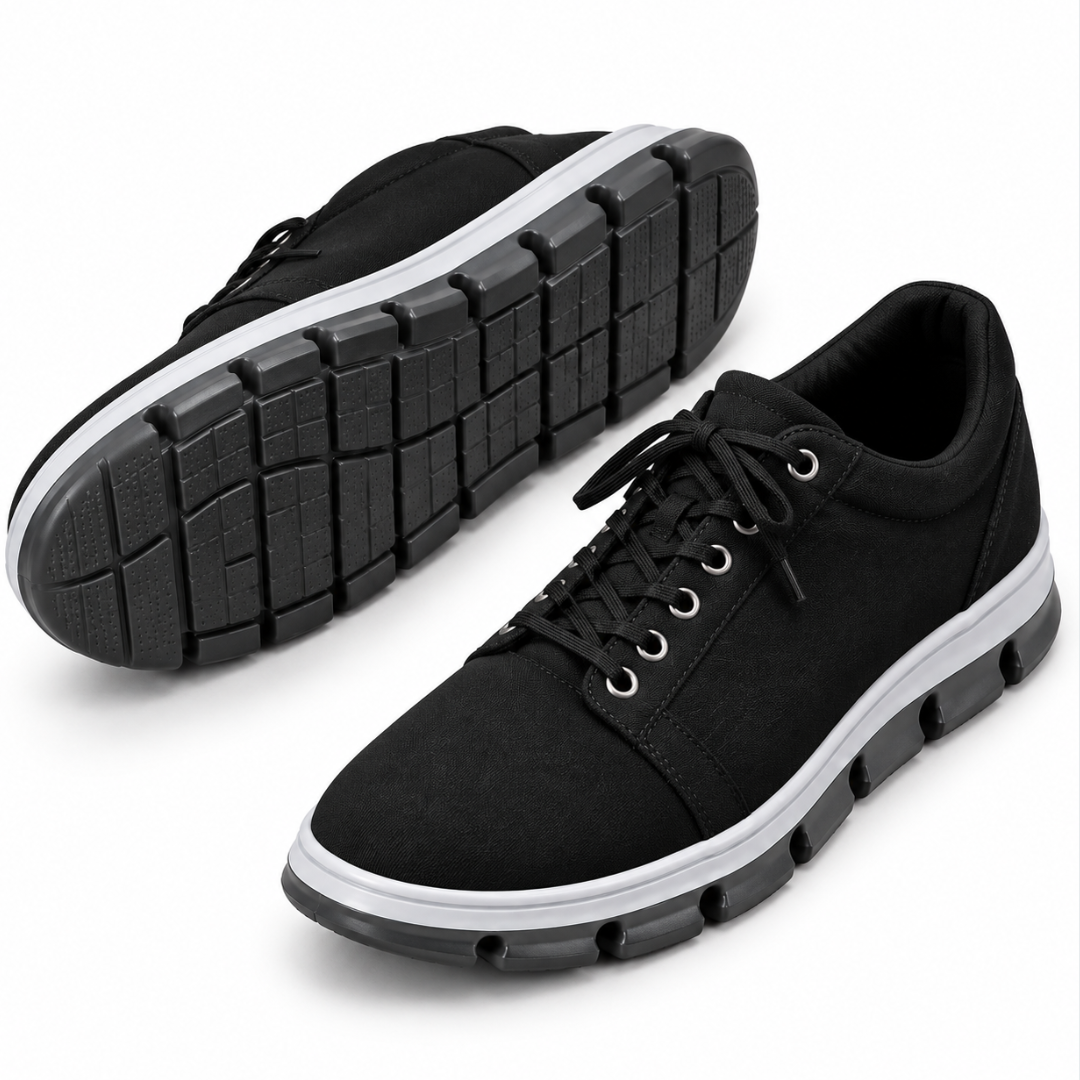 Zuqo Men's Sneaker - Saga - Black