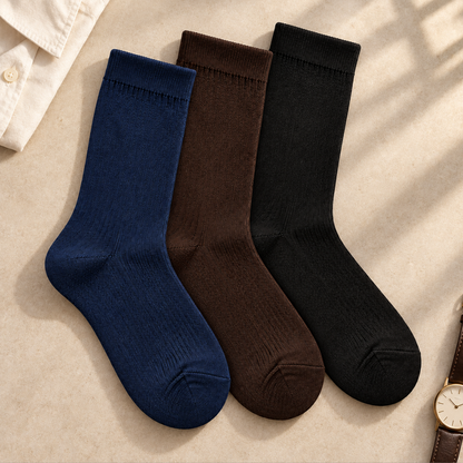 Zuqo Solid Formal Sock - 3 pcs Combo
