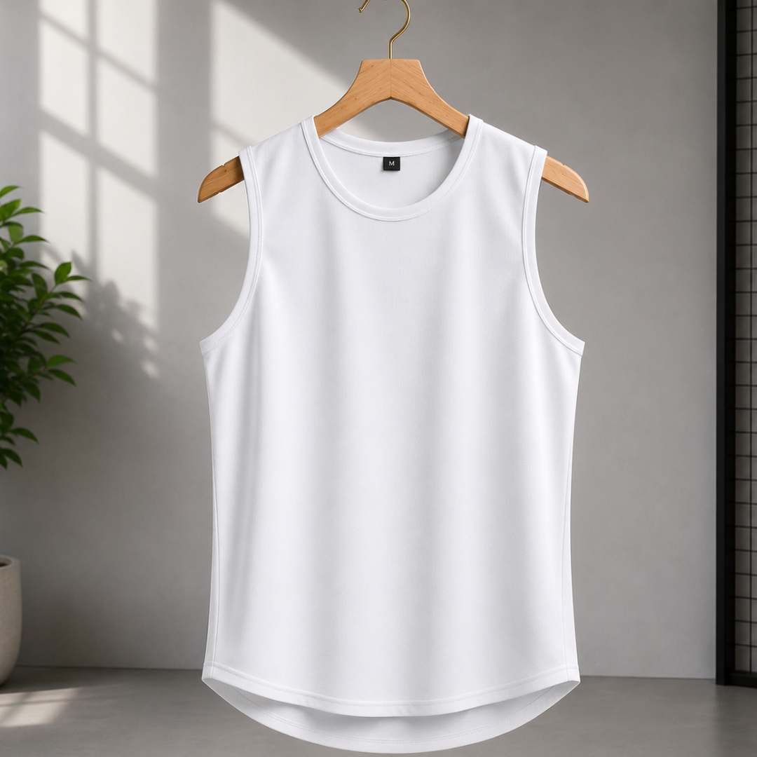 Mesh Fabric Tank Top -  3 Pcs Combo