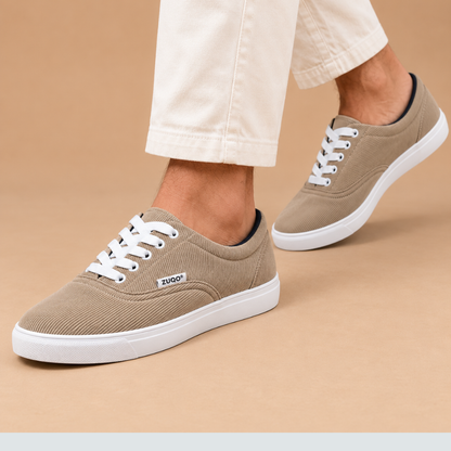 Zuqo Men's Sneaker  : Ash
