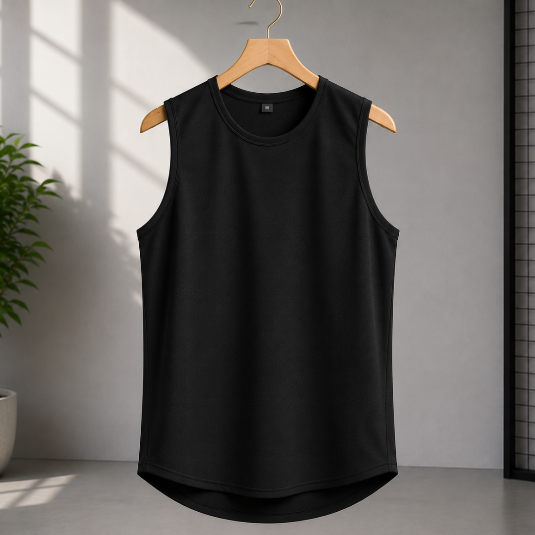 Mesh Fabric Tank Top -  3 Pcs Combo