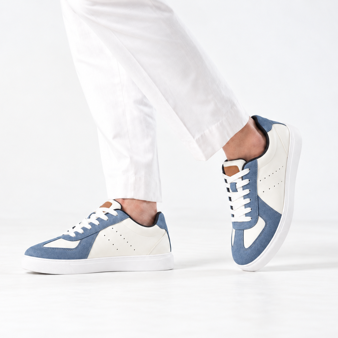 Zuqo Men's Sneaker :  Aero  Dusty Blue