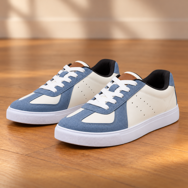 Zuqo Men's Sneaker :  Aero  Dusty Blue