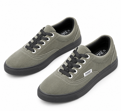 Zuqo Men's Sneaker  : Olive Grey