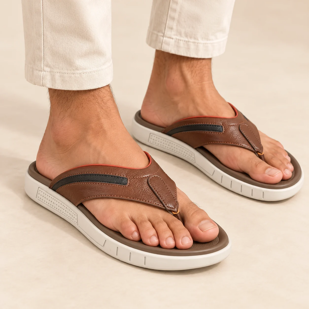 Zuqo Stride Sandal  :  Brown