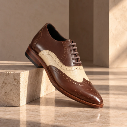 Single Verona Wingtip Brogue shoe