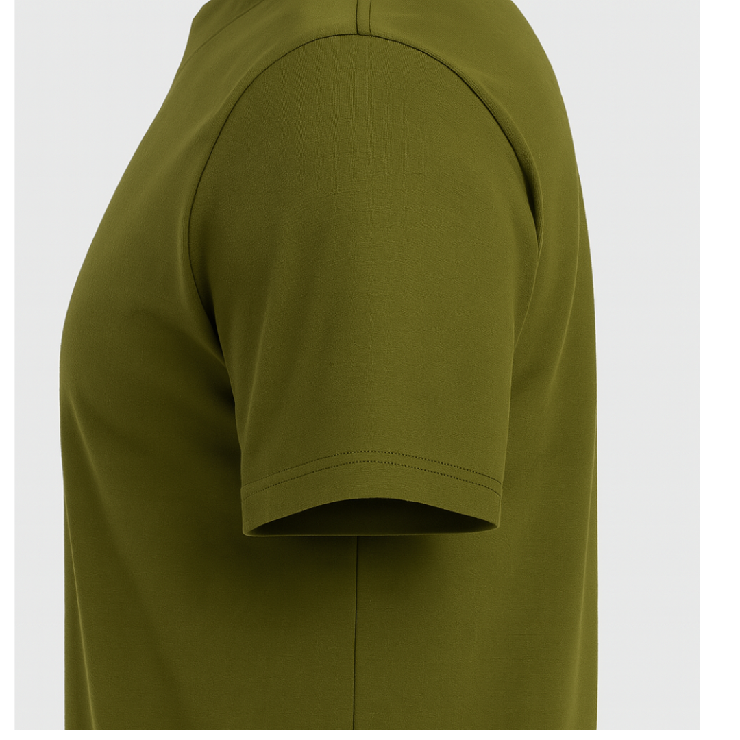 CUSTOM MEN'S T SHIRT :OLIVE
