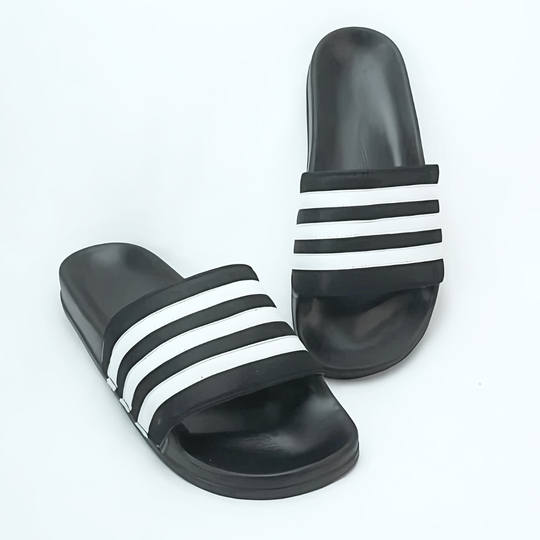 Slides / Slipper - Black Stripe