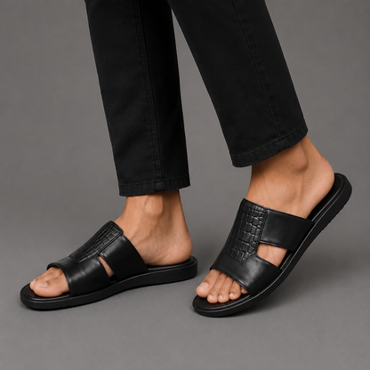 Zuqo Men's Sandal : Oasis Black