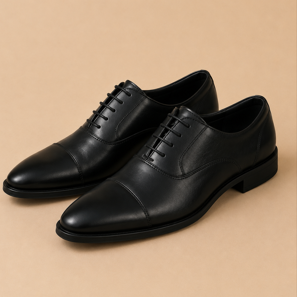 Zuqo  Men's Oxford : Black
