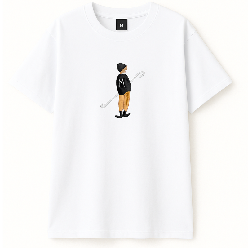 ZUQO Embroidered Drop Shoulder T-Shirt - Wingman product image 1
