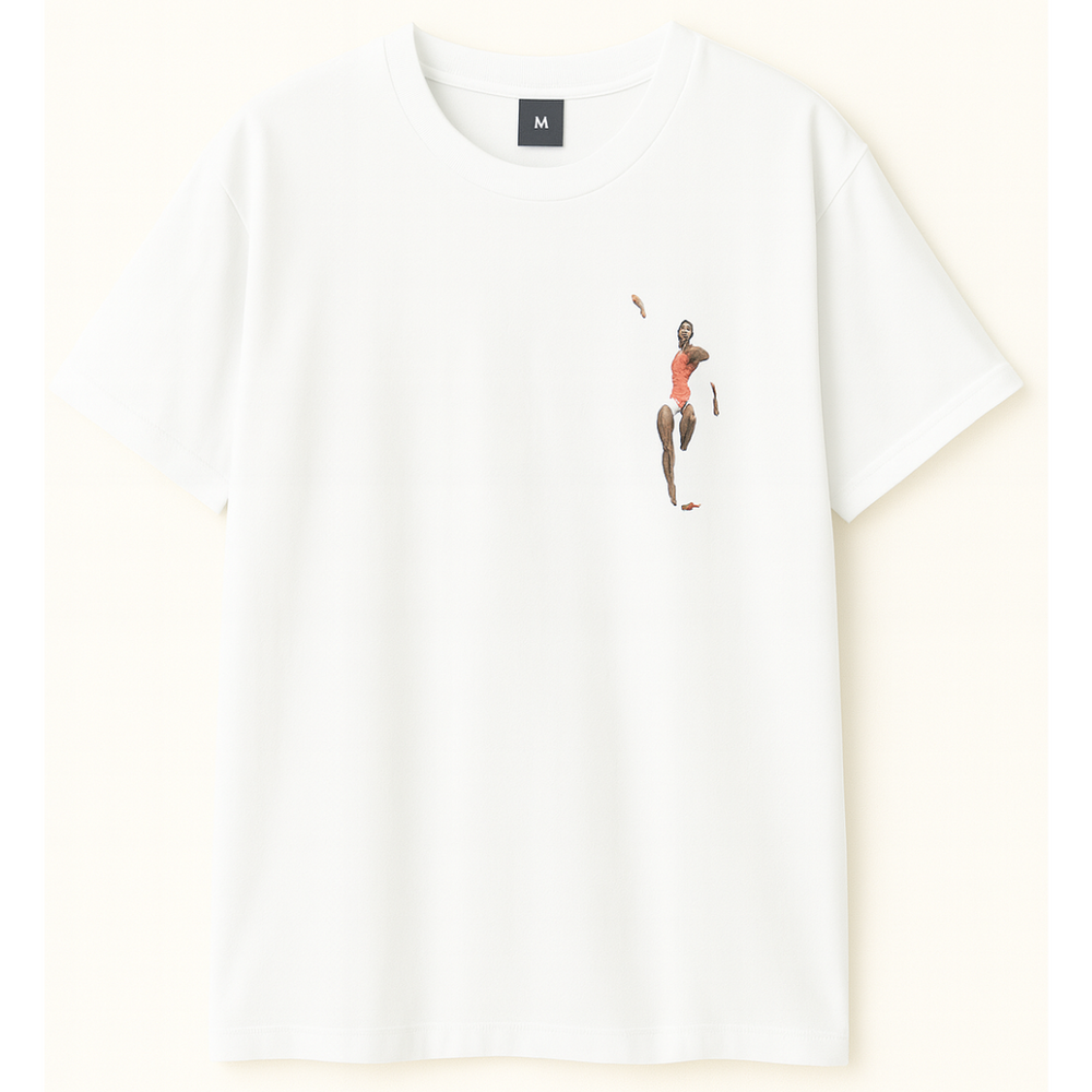 Embroidery Drop Shoulder T Shirt - Sprint product image 1