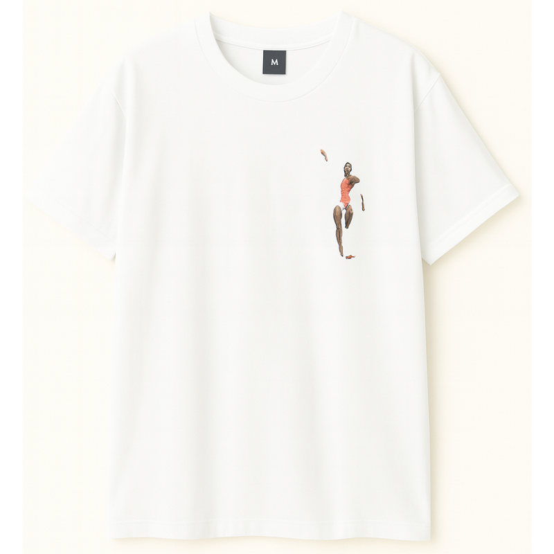 Embroidery Drop Shoulder T Shirt - Sprint product image 1