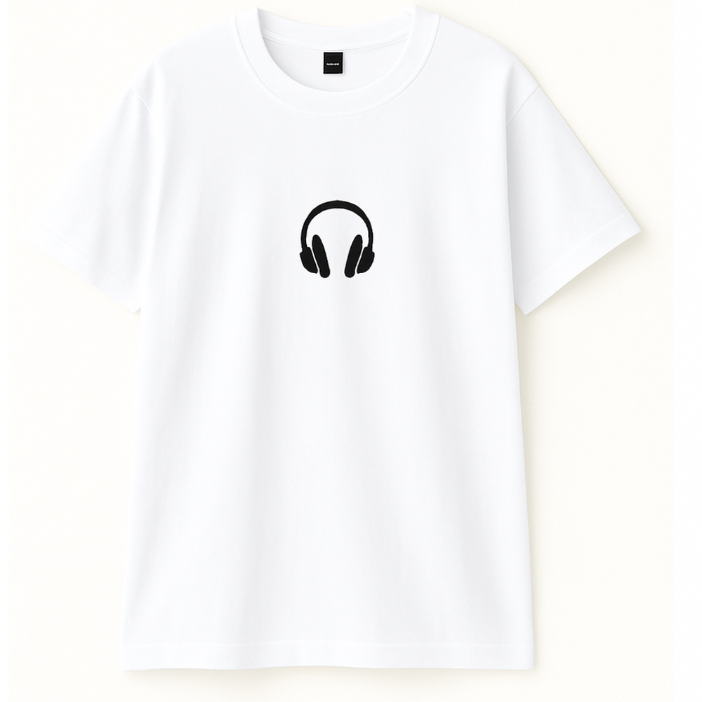 ZUQO Embroidered Drop Shoulder T-Shirt - Beats product image 1