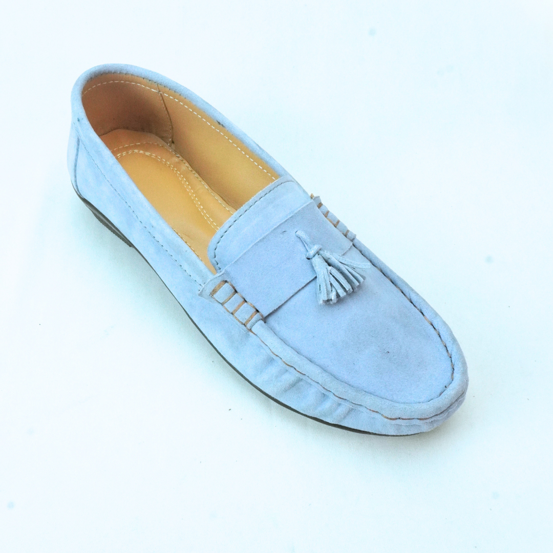 Female Loafer - Sky Blue