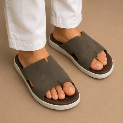 Zuqo Sandal Snap -  Charcoal