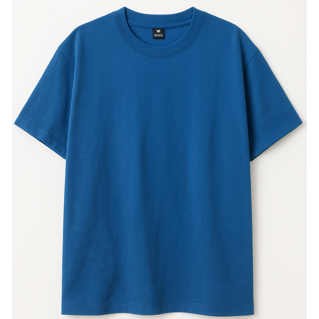 CUSTOM MEN'S T SHIRT : NAVY BLUE