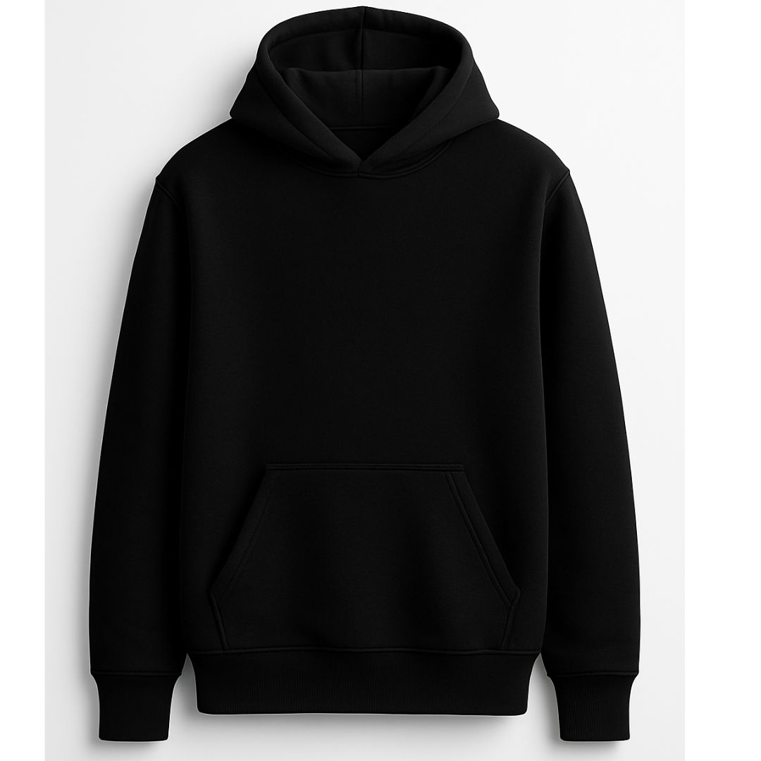 Zuqo Men's Hoodie  -  BLACK