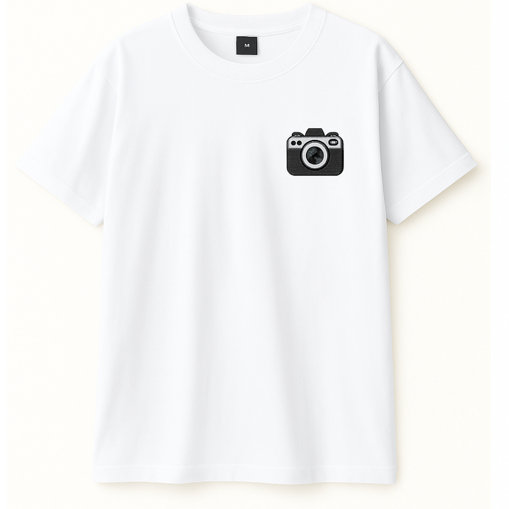 ZUQO Embroidered Drop Shoulder T-Shirt - Snap product image 1