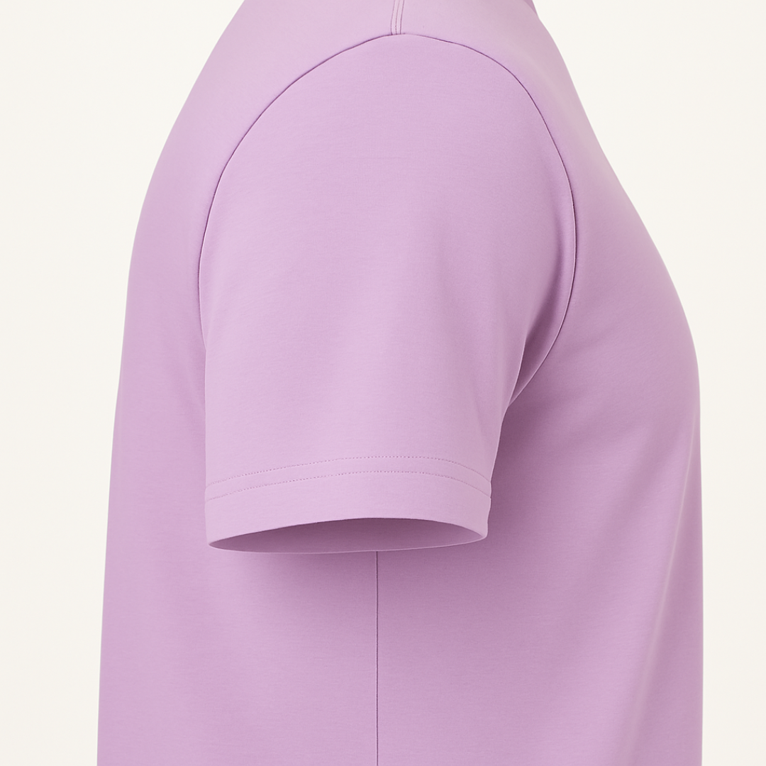CUSTOM MEN'S T SHIRT : LAVENDER